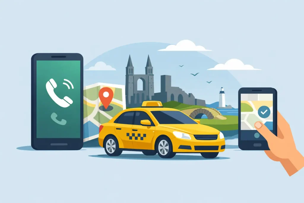 St Andrews Taxis Telephone Number